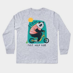 Keep Ride! Kids Long Sleeve T-Shirt